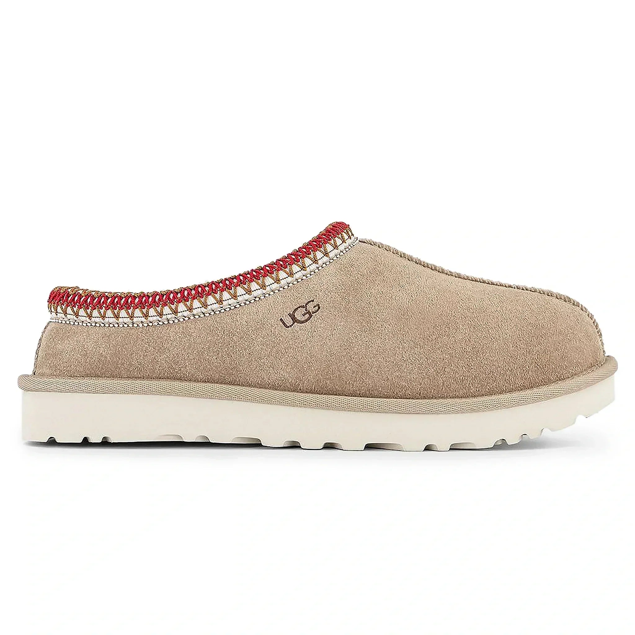 Ugg Tasman Sand Dark Cherry Slippers