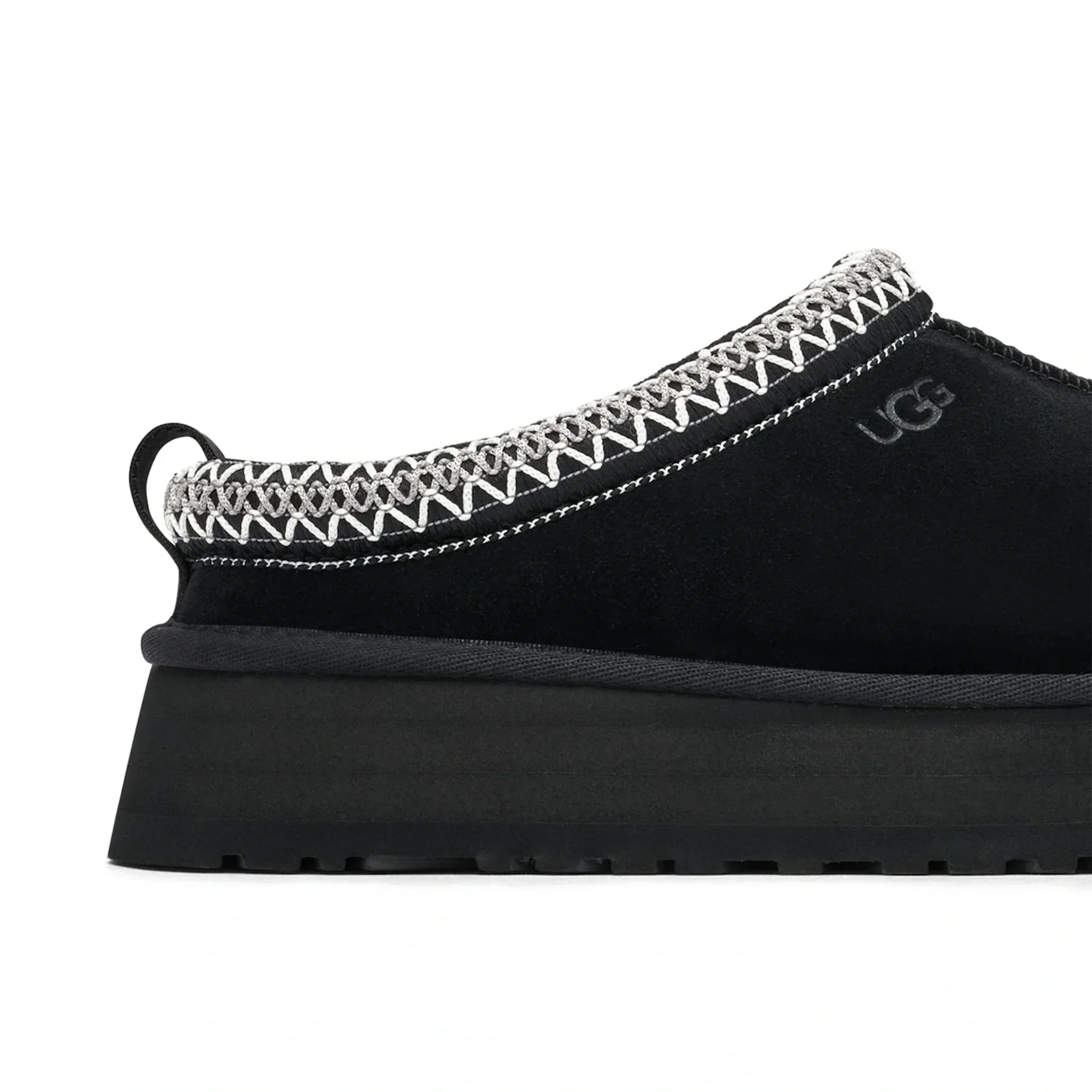 Ugg Tazz Platform Black Slippers