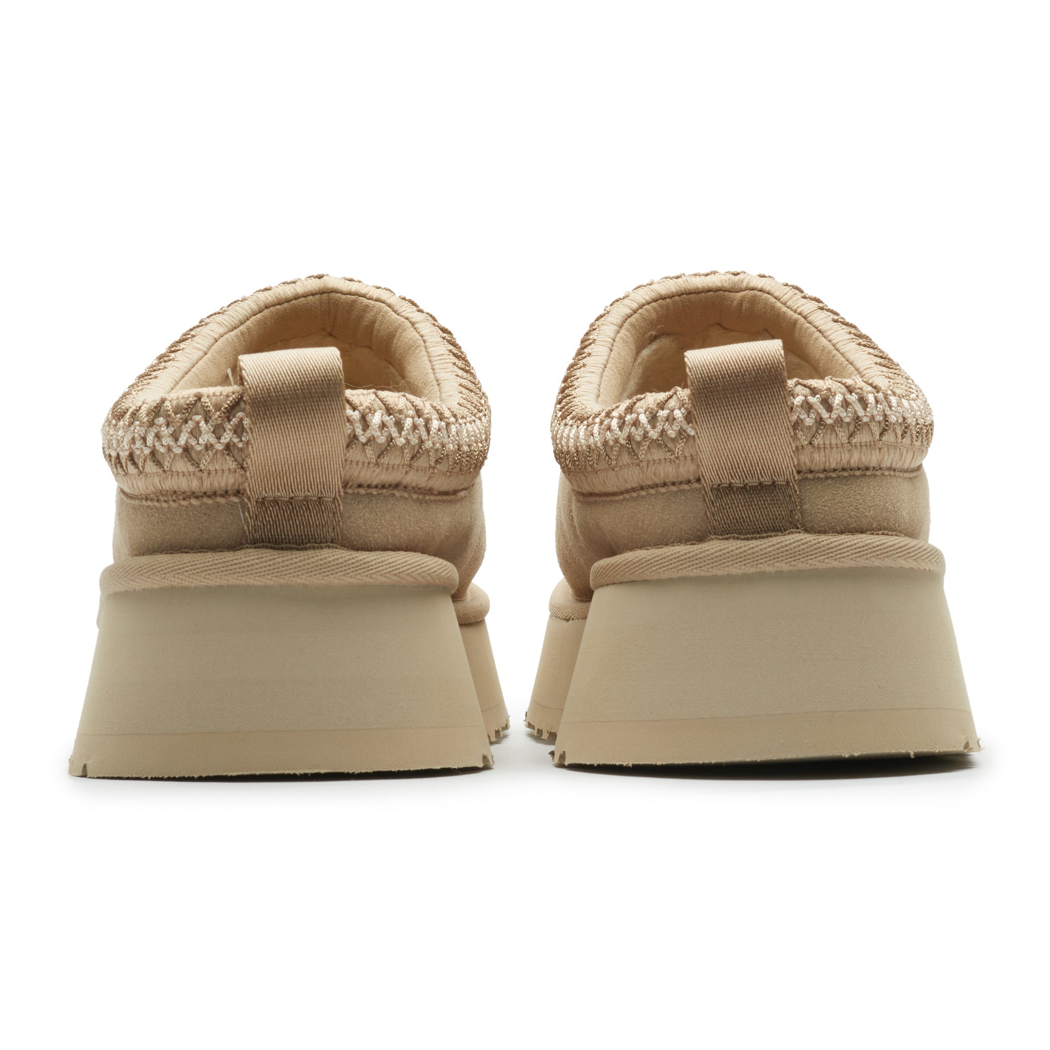 Ugg Tazz Platform Mustard Seed Slippers