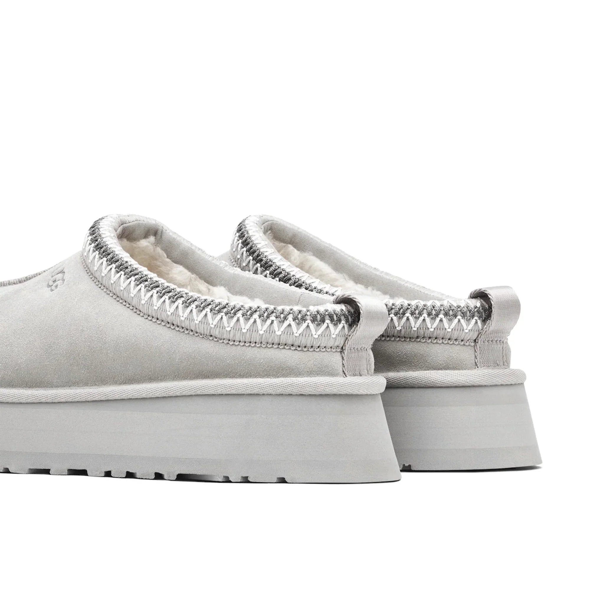Ugg Tazz Platform Seal Grey Slippers