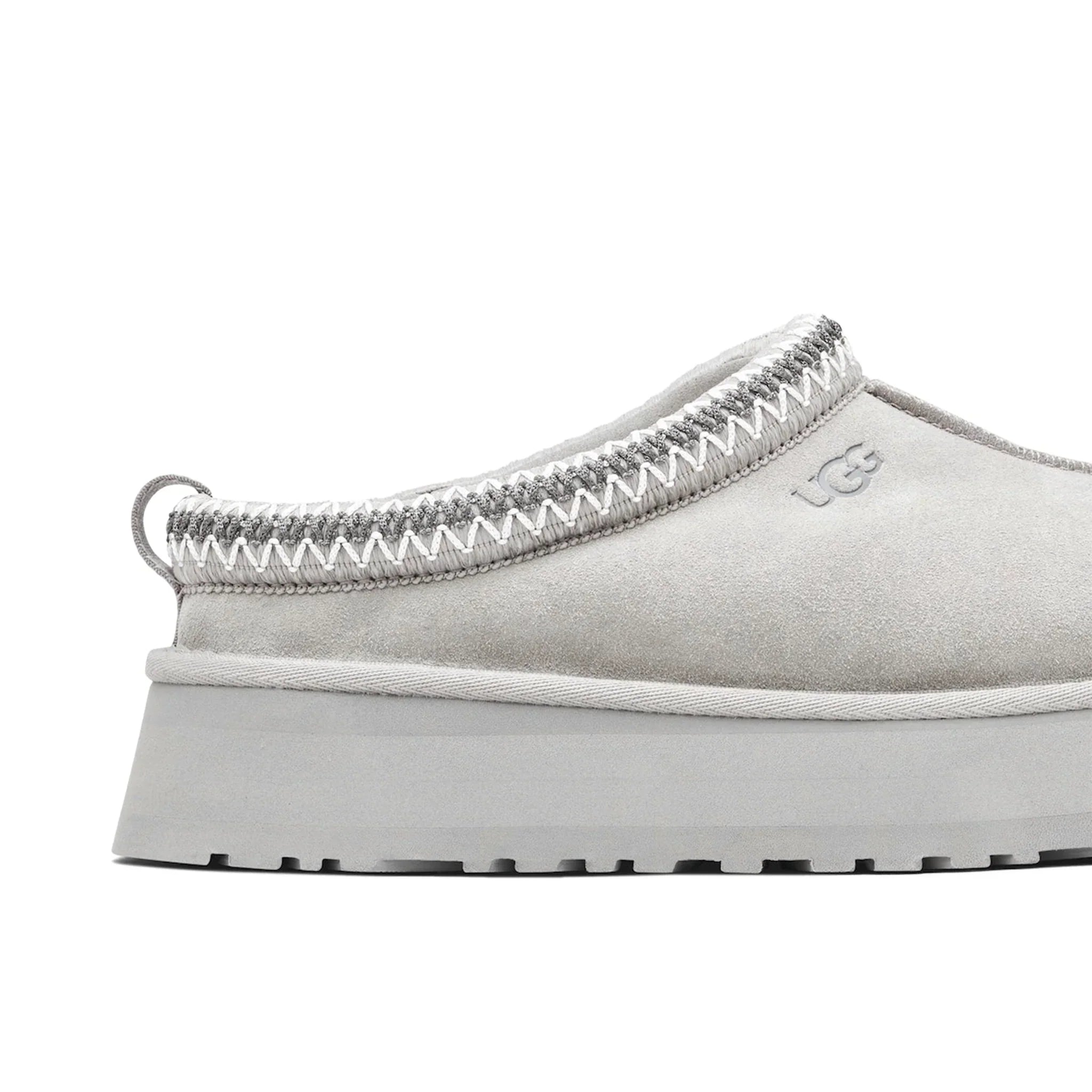 Ugg Tazz Platform Seal Grey Slippers