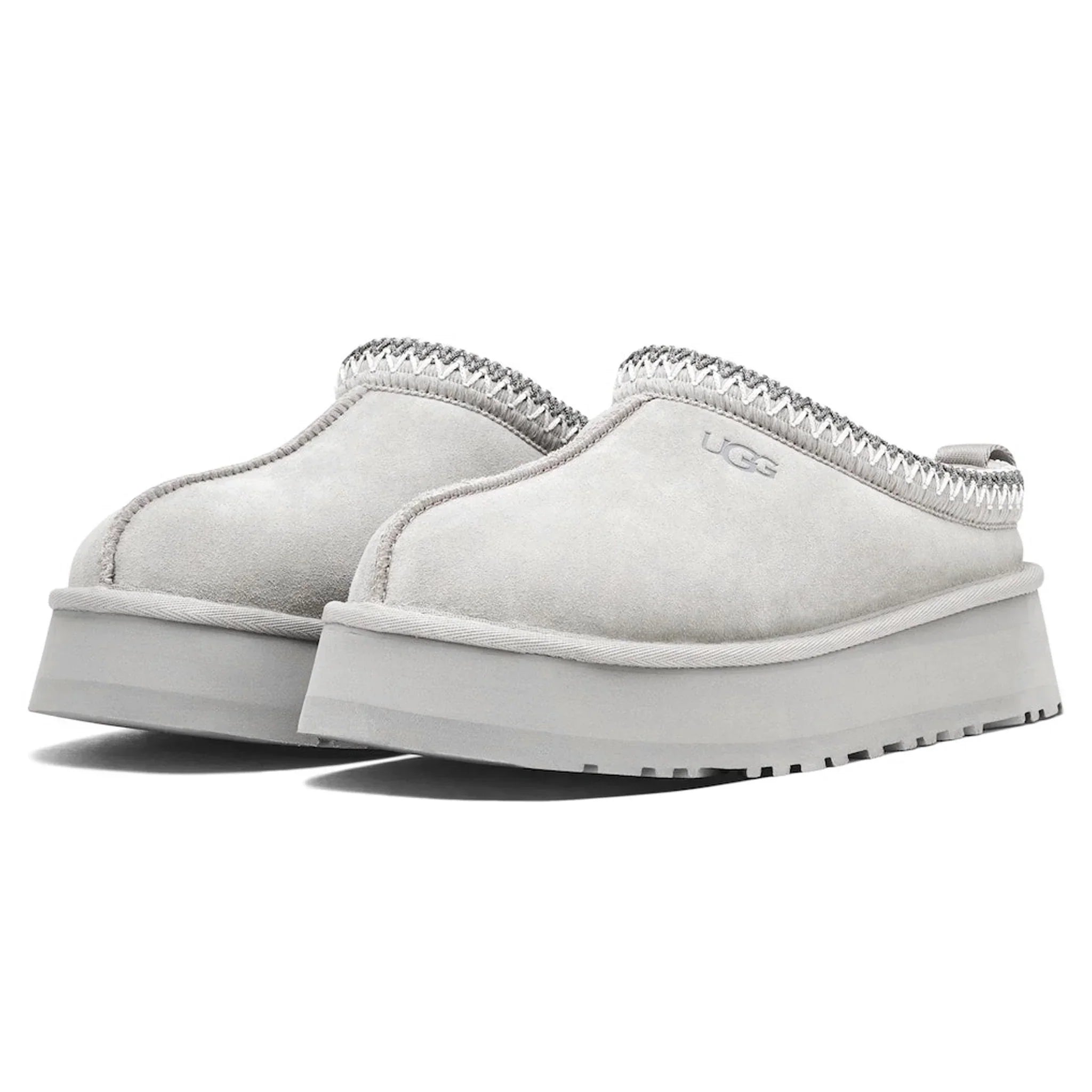 Ugg Tazz Platform Seal Grey Slippers