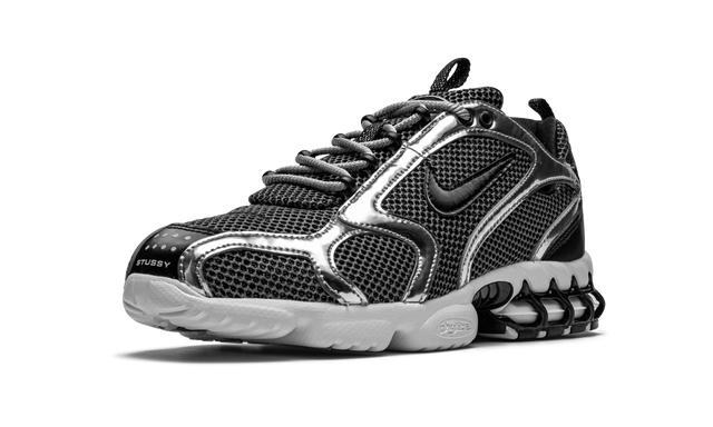 Nike X Stussy Air Zoom Spiridon Cage 2 Pure Platinum