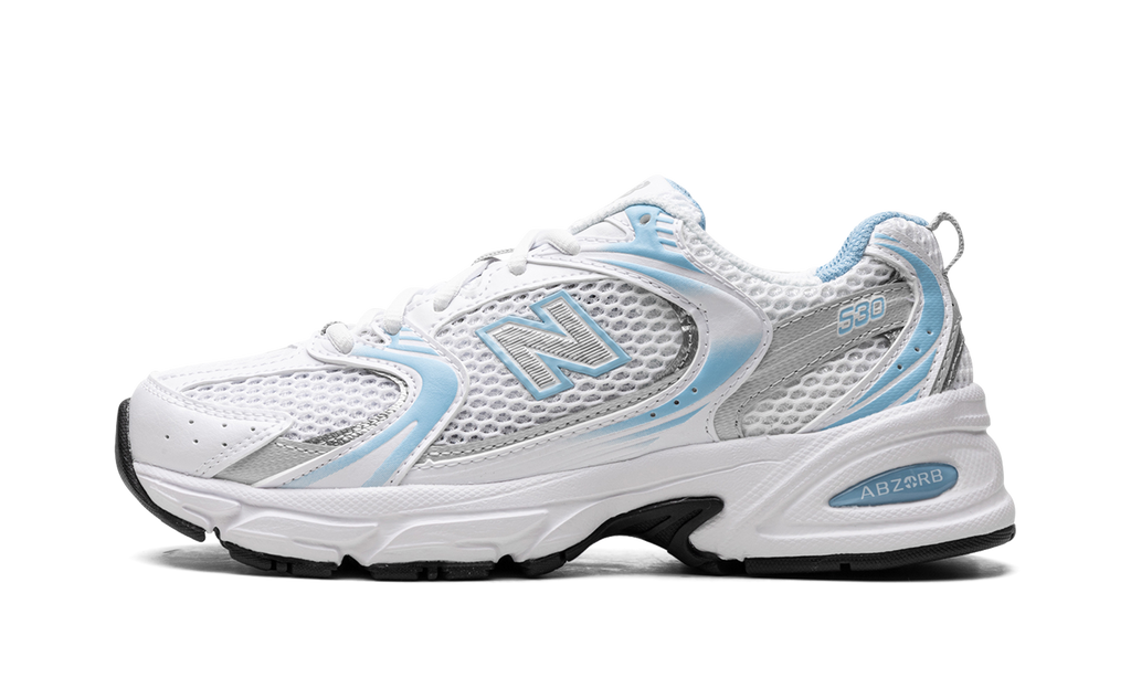 New Balance 530 White Silver Navy