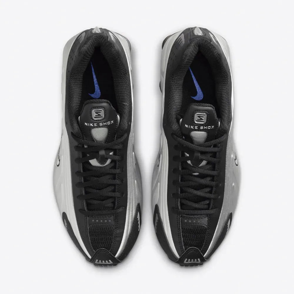 Nike Shox R4 Black Metallic Silver