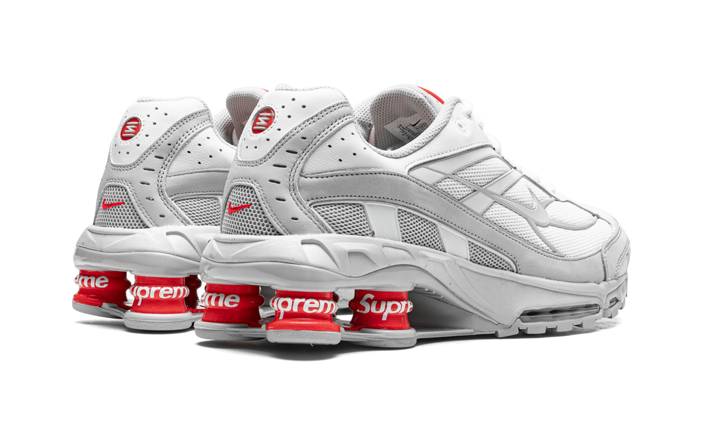 Supreme X Nike Shox Ride 2 White