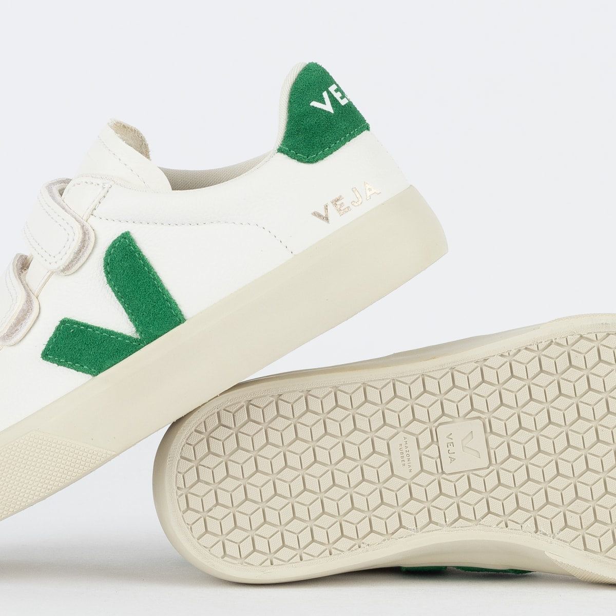 Veja Recife Logo Chromefree Leather Black White