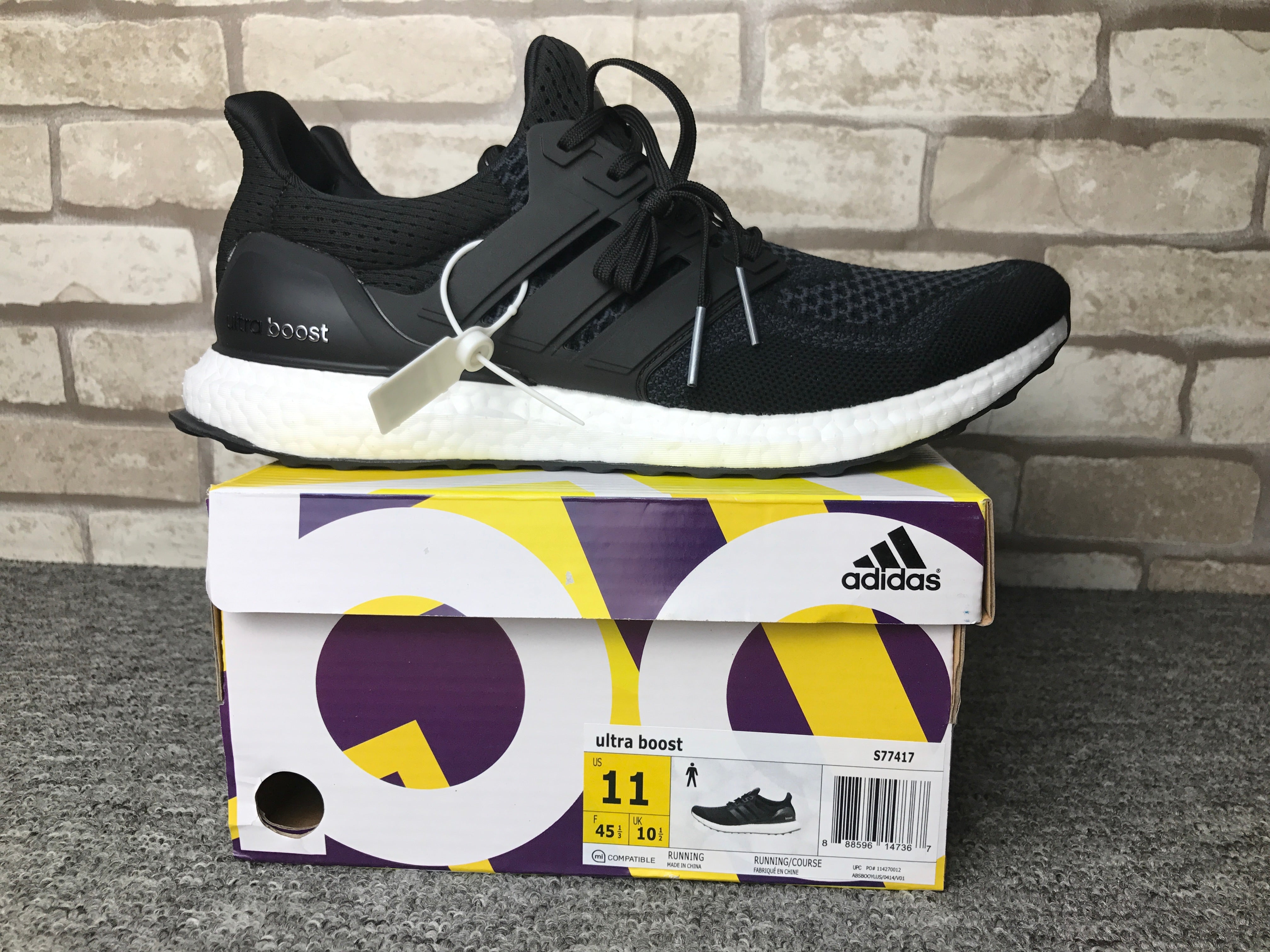 Adidas Ultra Boost 1 0 Core Black 1 0