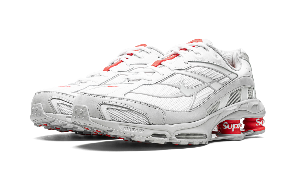 Supreme X Nike Shox Ride 2 White