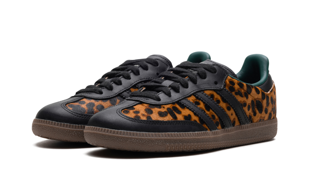 Adidas Samba Leopard Core Black