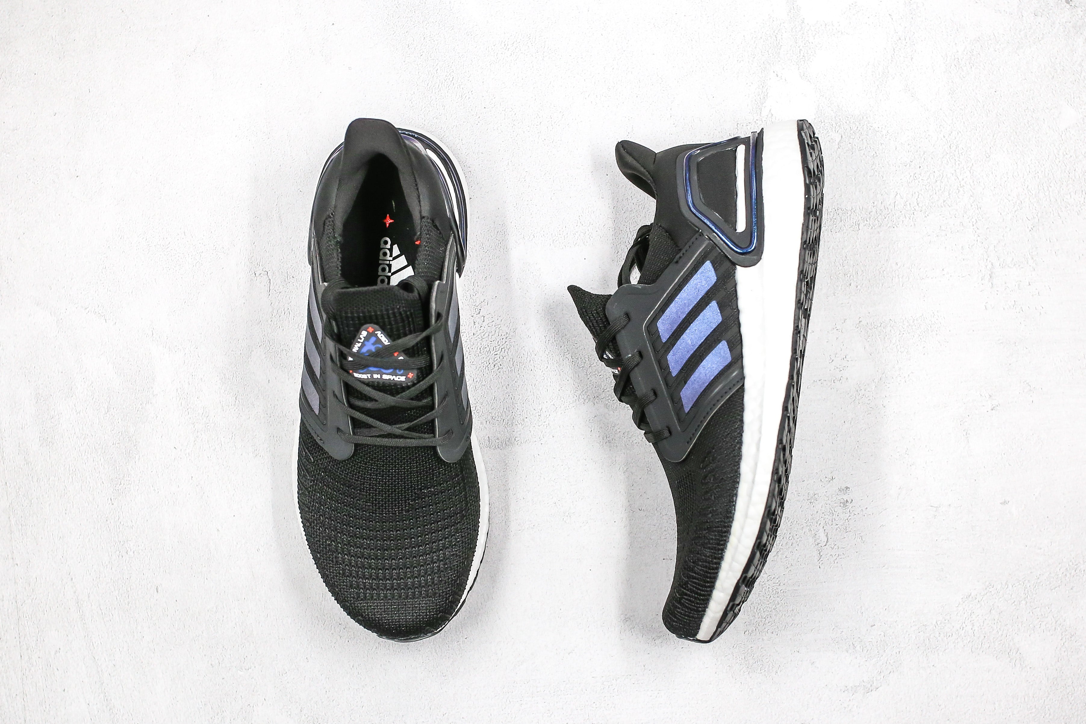 Adidas Ultraboost 20 National Lab Black Blue And Violet