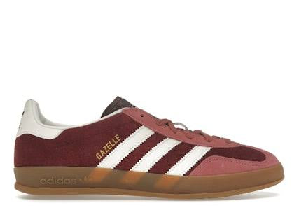Adidas Gazelle Indoor Maroon And White