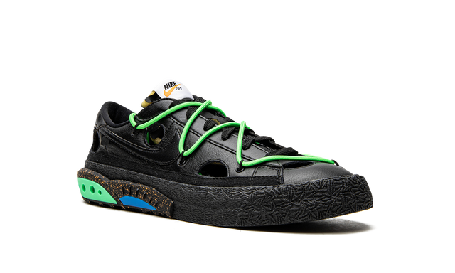 Nike Blazer Low Off White Black Electro Green