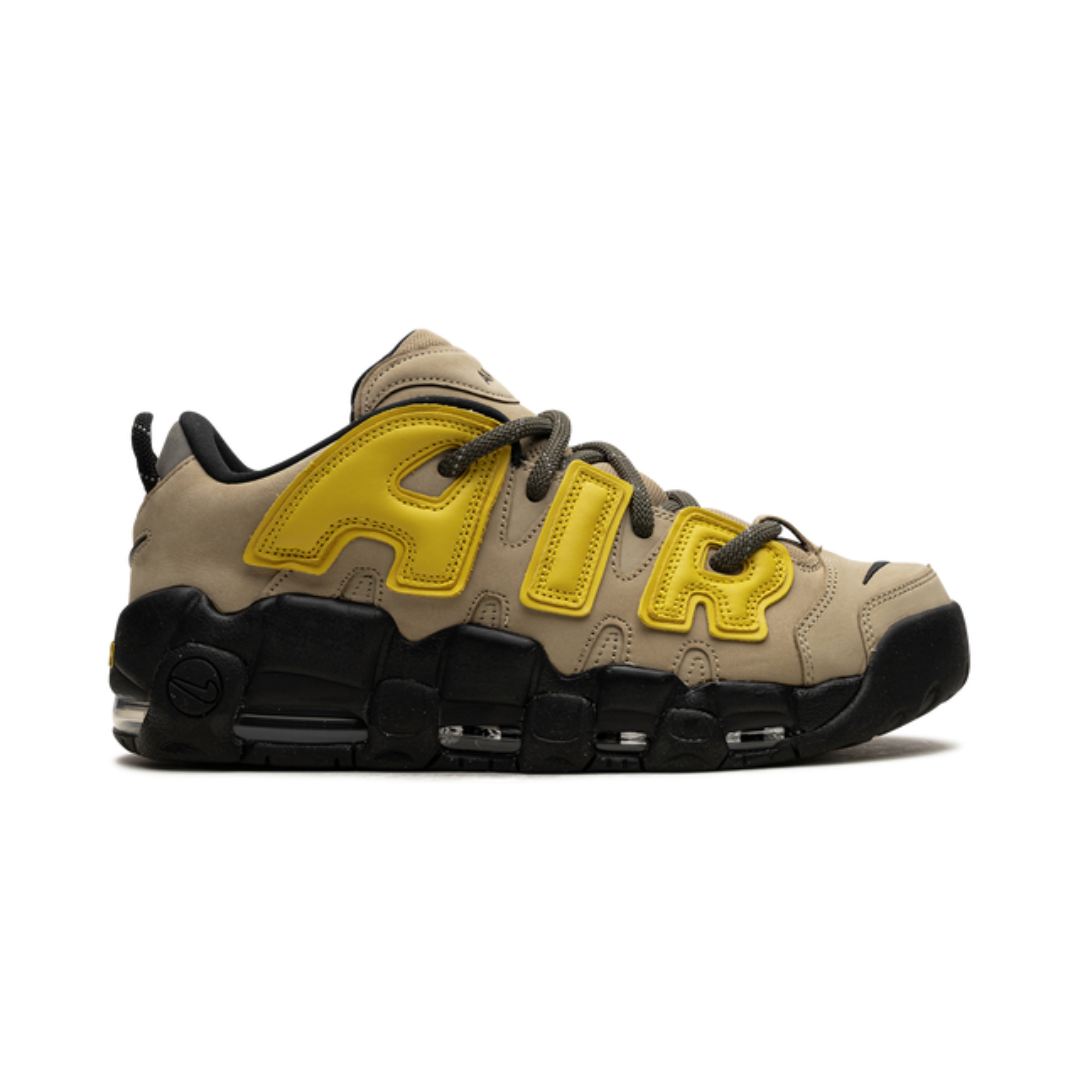 Nike Air More Uptempo Low Black Gum