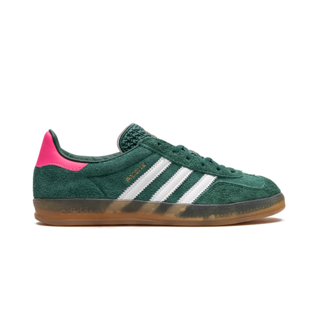 Adidas Gazelle Indoor Collegiate Green Bright Pink