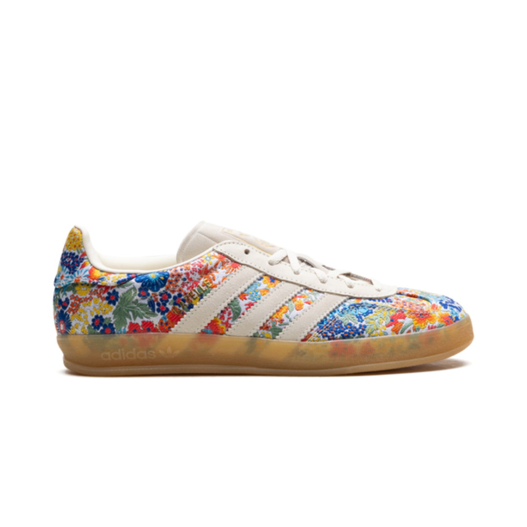 Adidas Gazelle Indoor Liberty London With Embroidered Floral