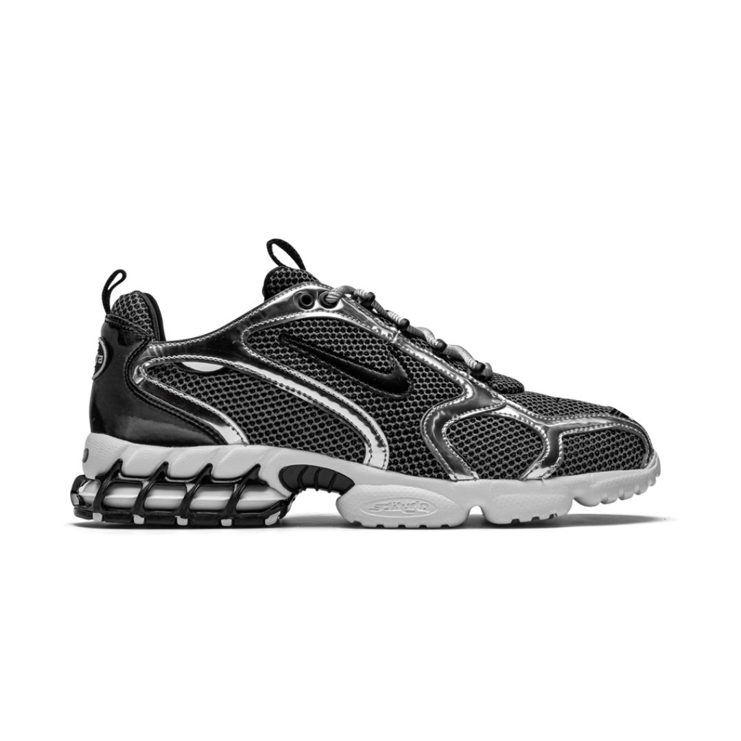 Nike X Stussy Air Zoom Spiridon Cage 2 Pure Platinum