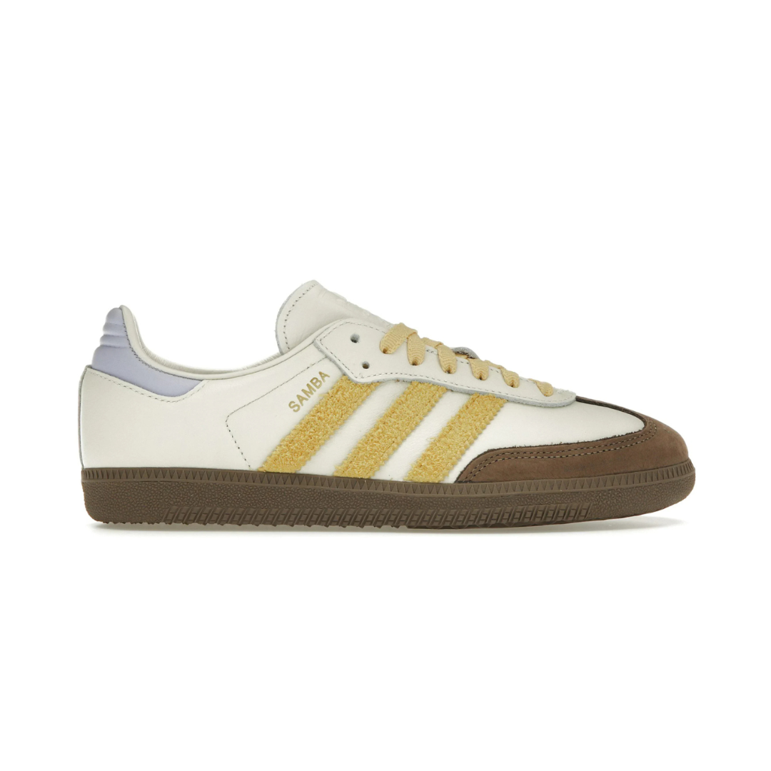 Adidas Samba OG Off-White Oat And Violet