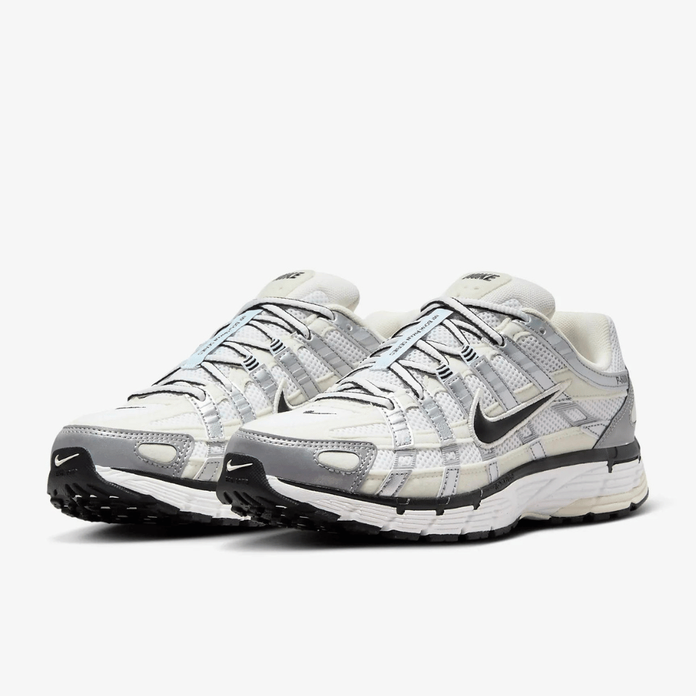 Nike P 6000 Coconut Milk White Metallic Silver