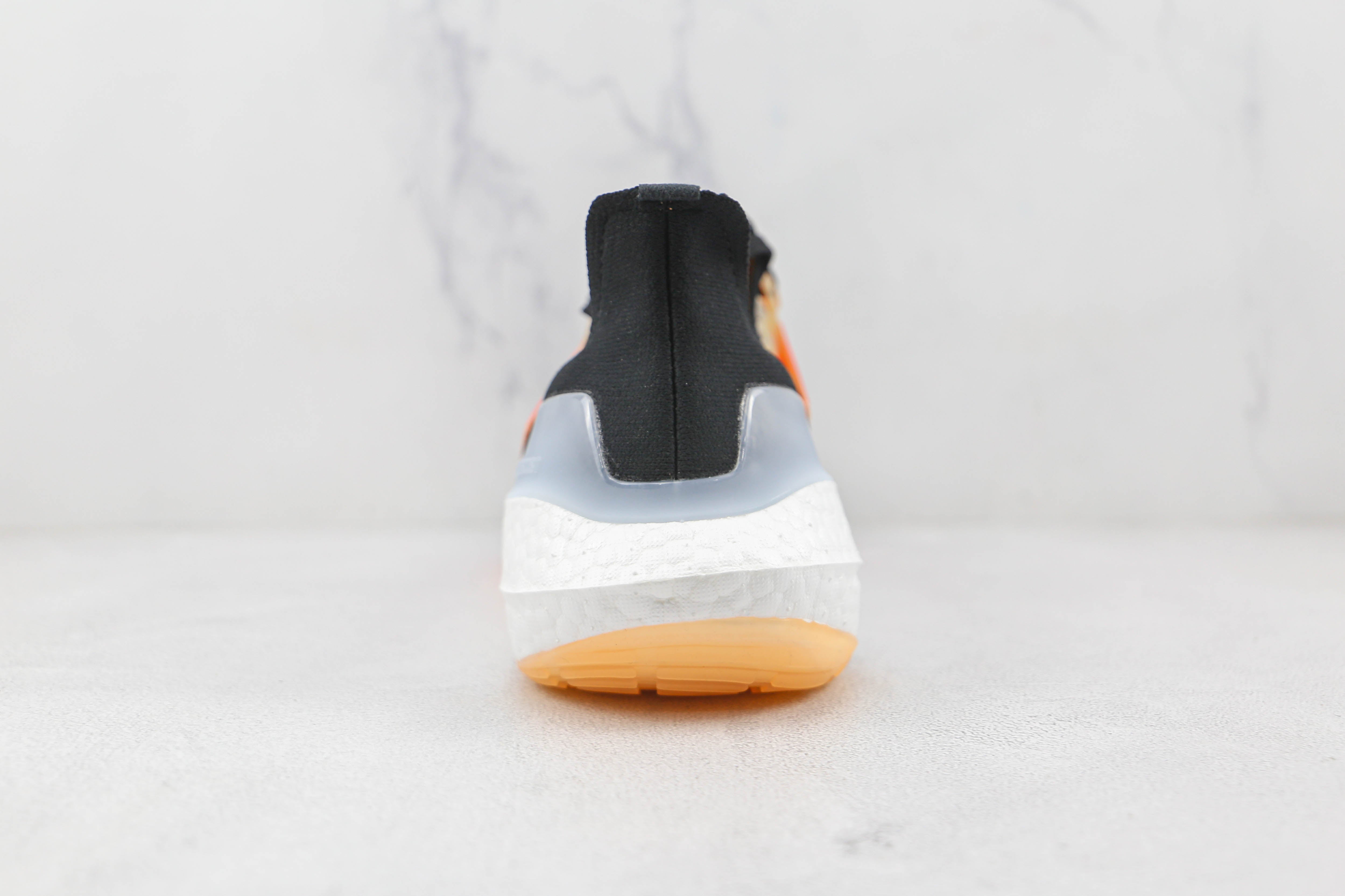 Adidas Ultra Boost 22 Black Turbo Flash Orange