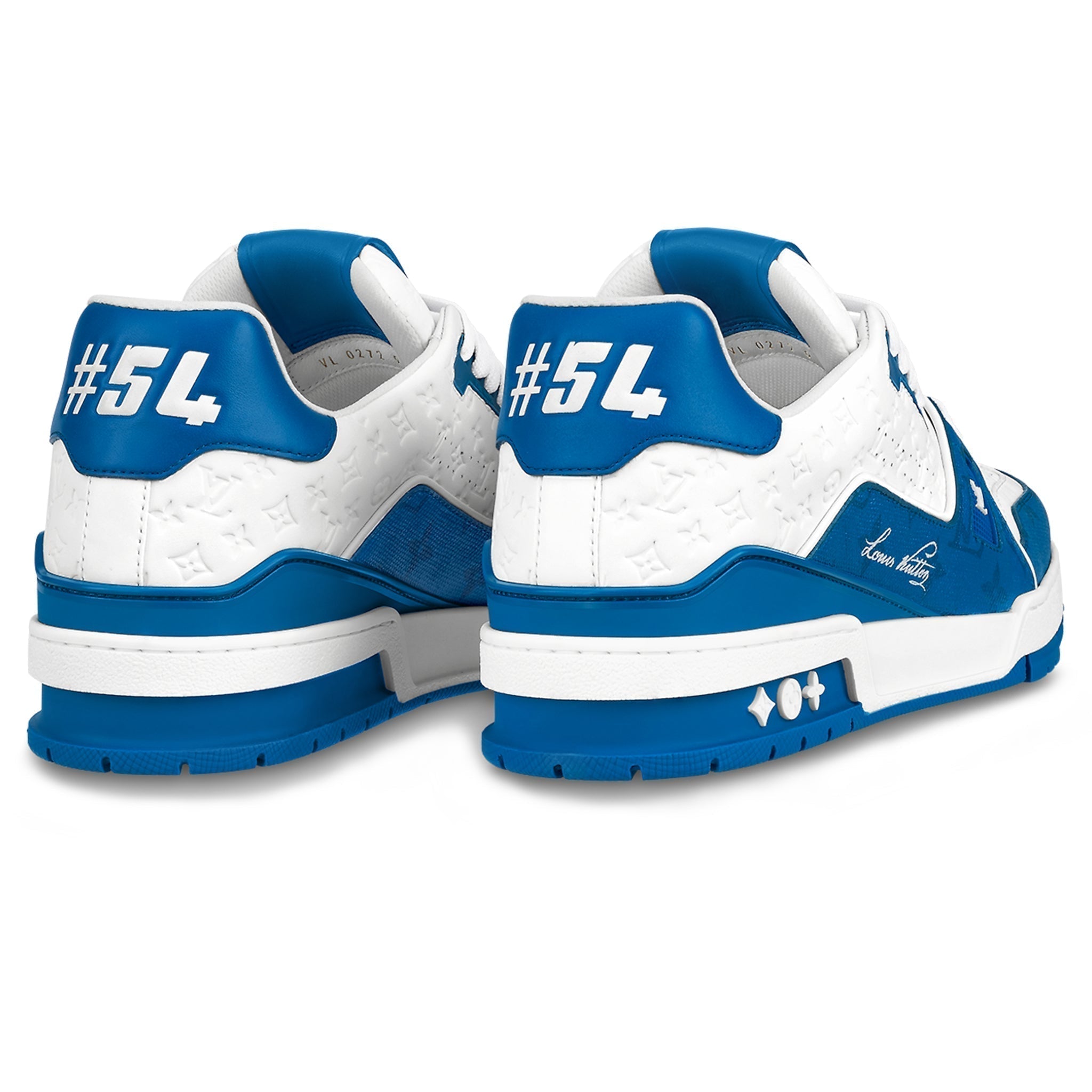 Louis Vuitton LV Trainer 54 White Blue Sneaker