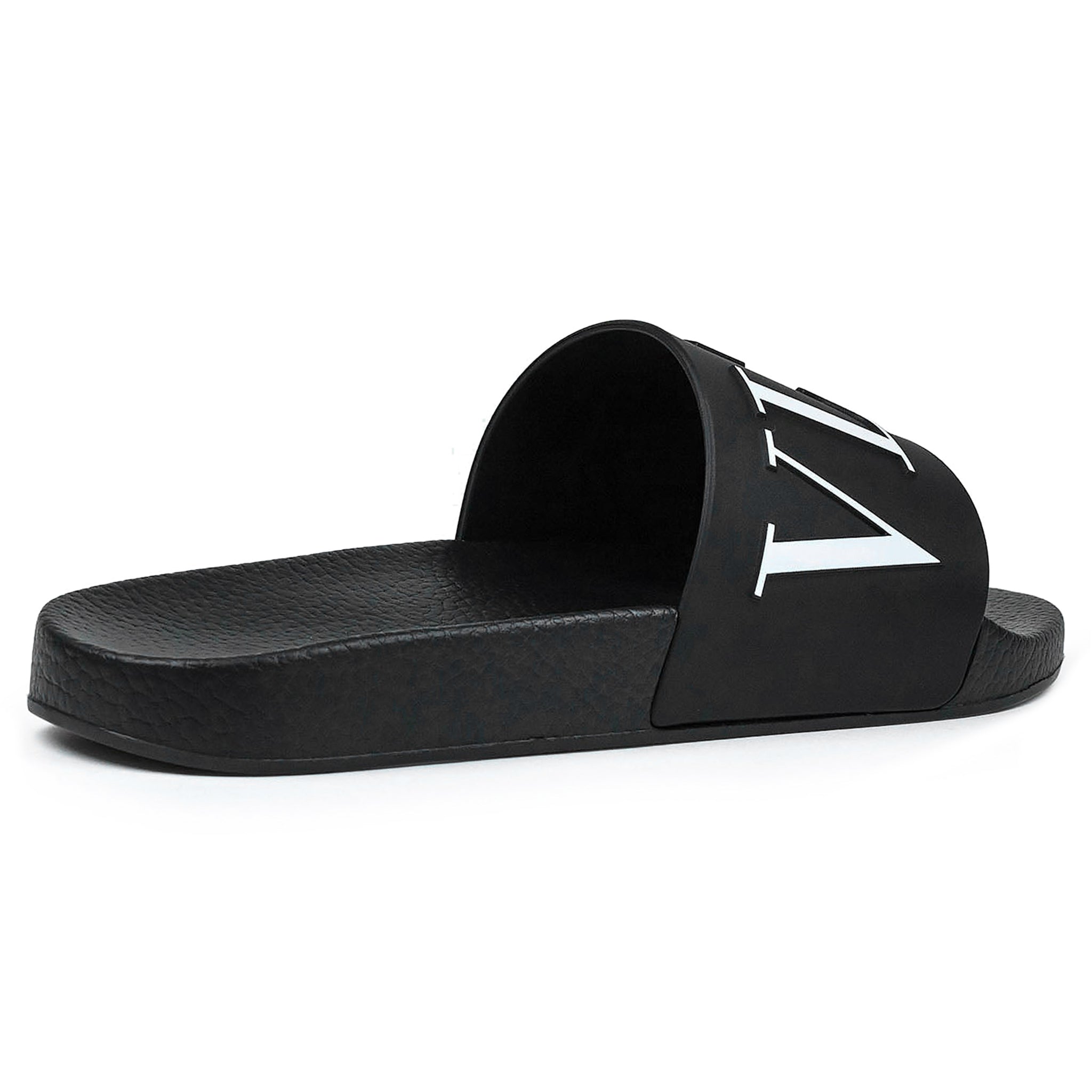 Valentino Vltn Black Pool Slides