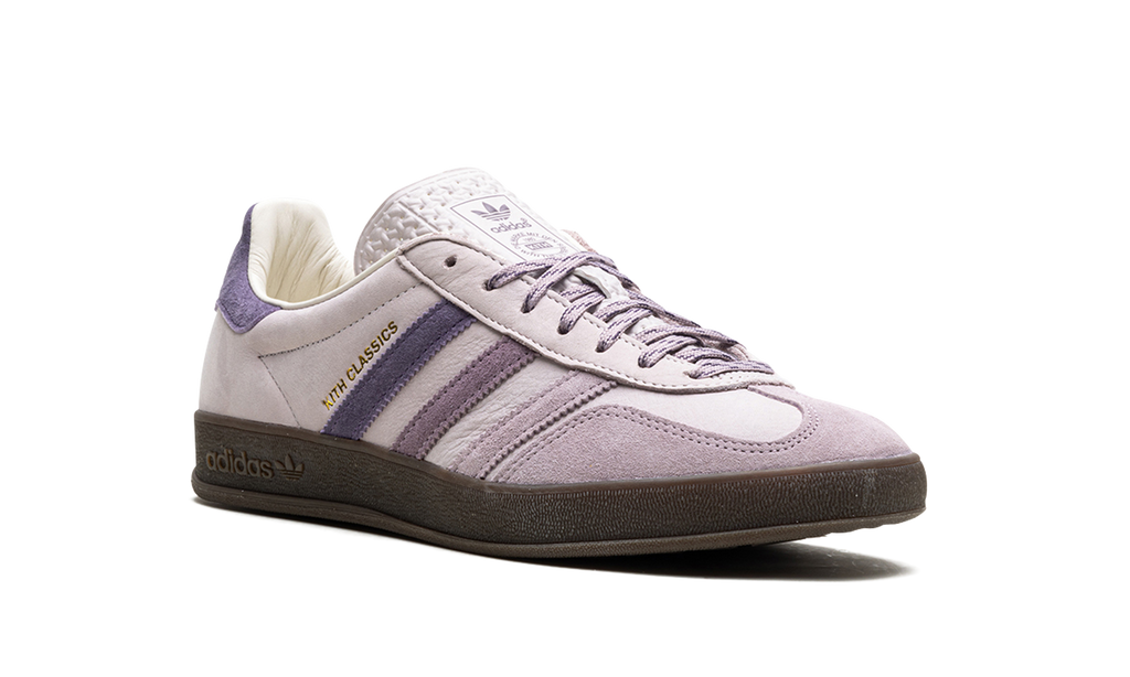 Adidas Gazelle Indoor Kith Classics Program Grey Ash And Purple