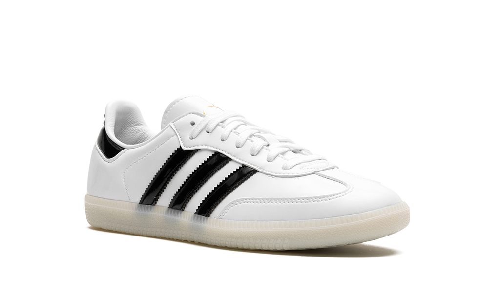 Adidas Samba White Silver Metallic Grey