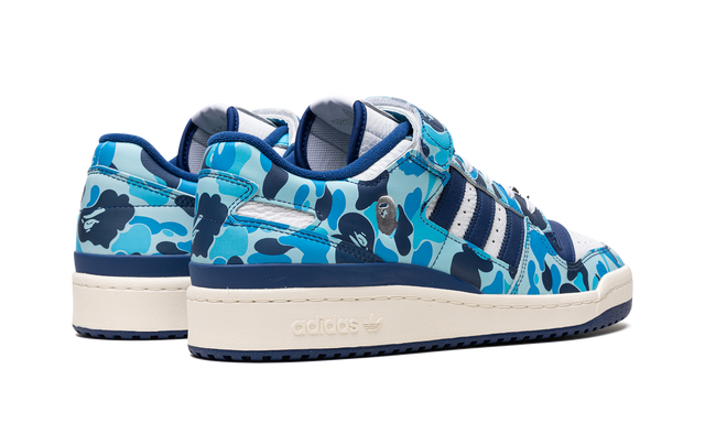 Adidas Forum 84 Low Bape 30TH Anniversary Blue Camo