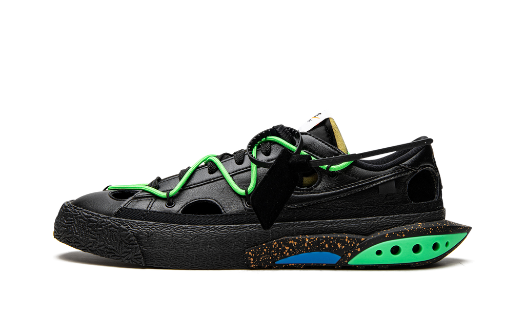 Nike Blazer Low Off White Black Electro Green