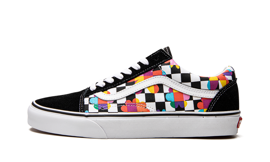 Vans SK8 Hi Floral Checkerboard