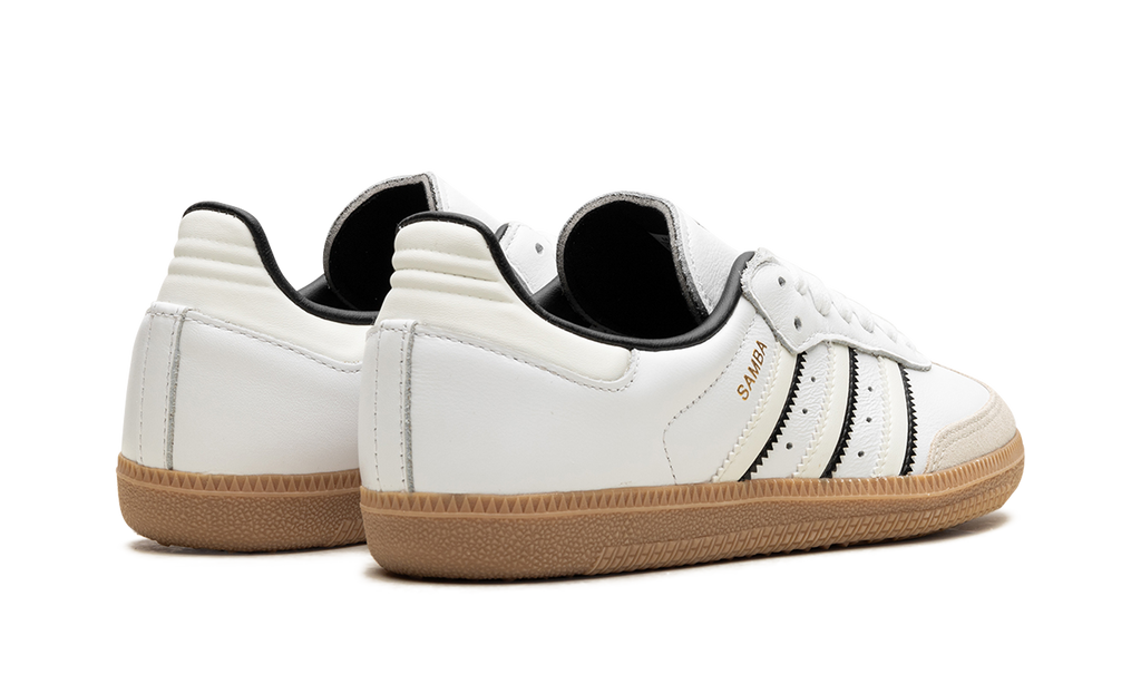 Adidas Samba Off White And Black Deep
