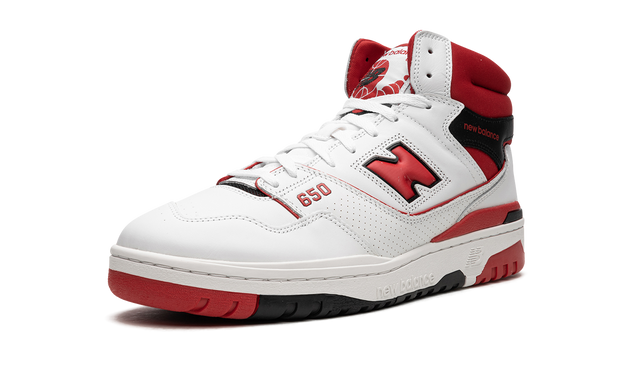 New Balance 650 White Red