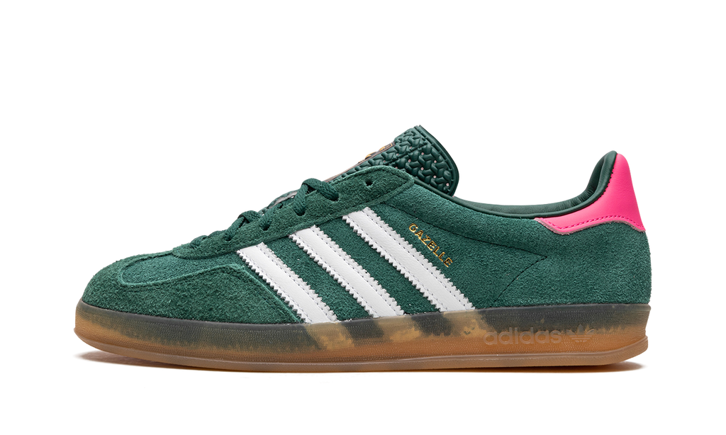 Adidas Gazelle Indoor Collegiate Green Bright Pink