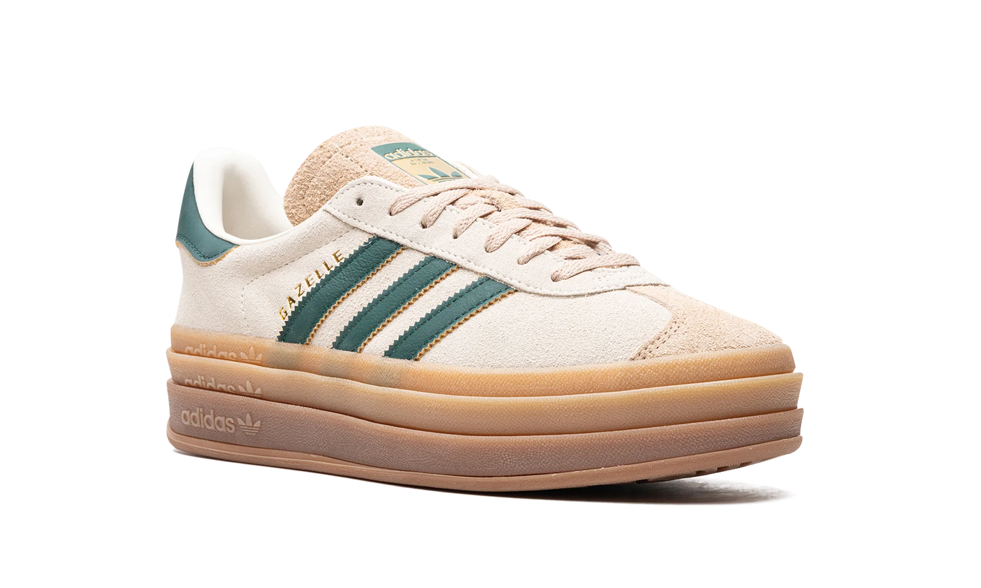 Adidas Gazelle Bold Cream Collegiate Green