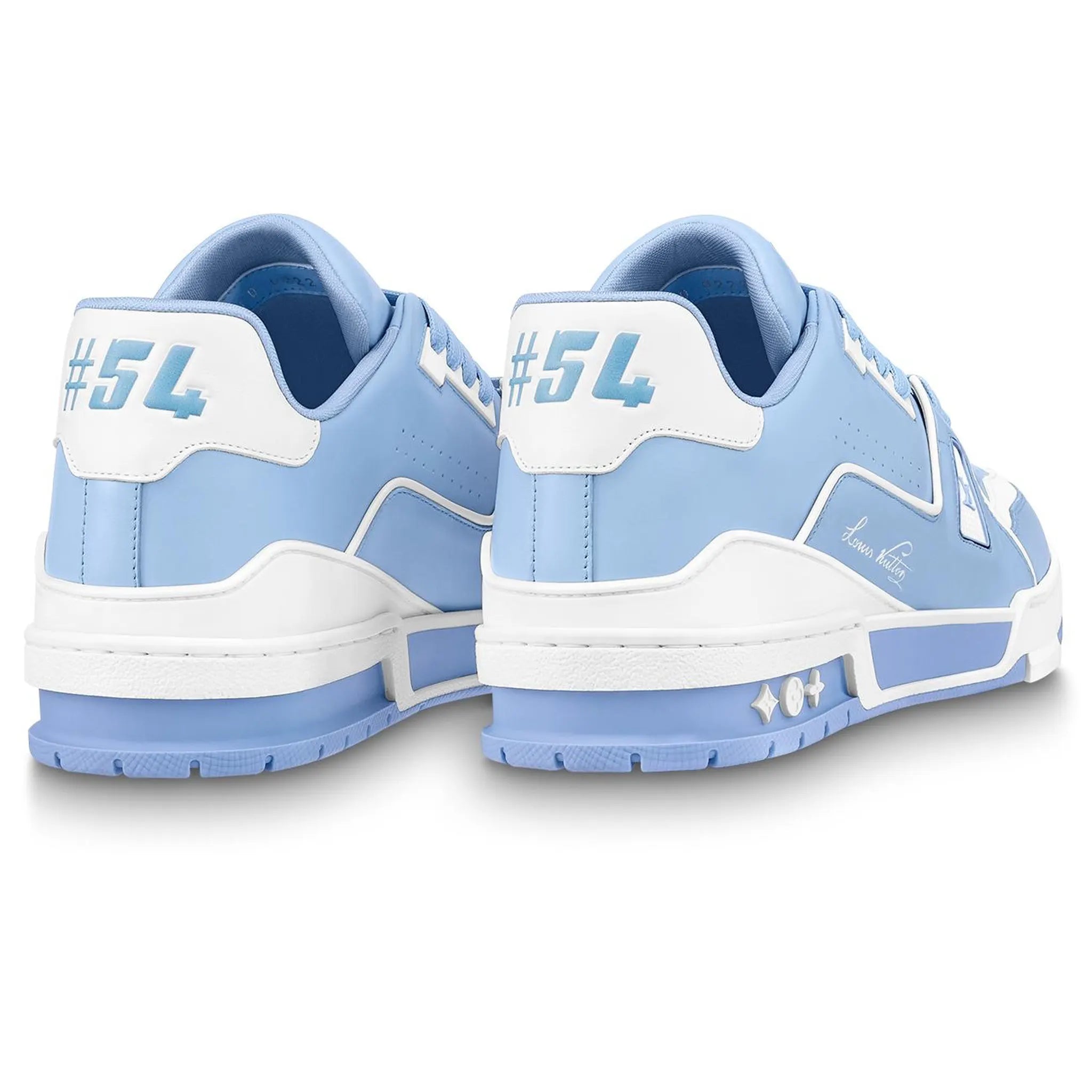 Louis Vuitton LV 54 Trainer Light Blue White Sneaker