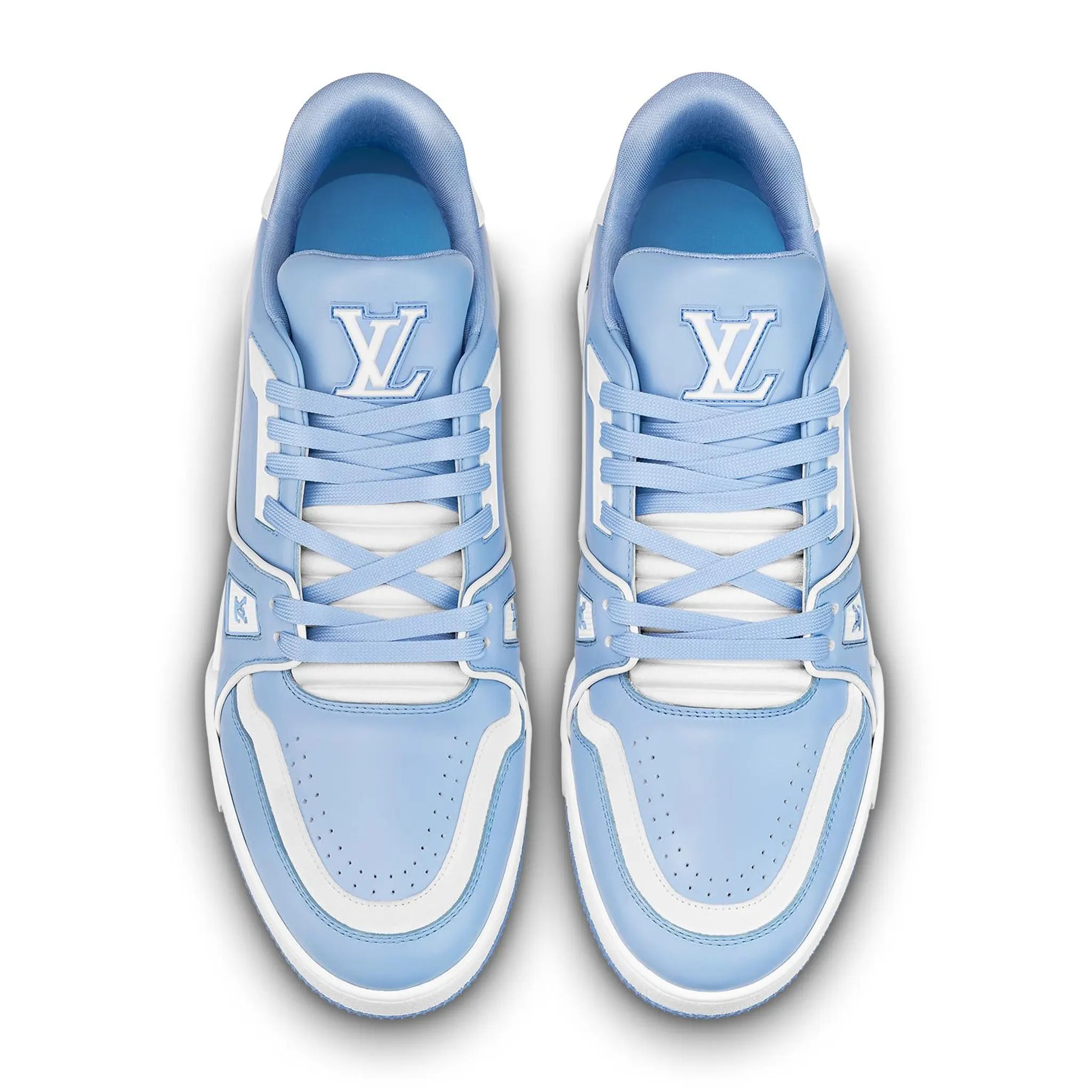 Louis Vuitton LV 54 Trainer Light Blue White Sneaker