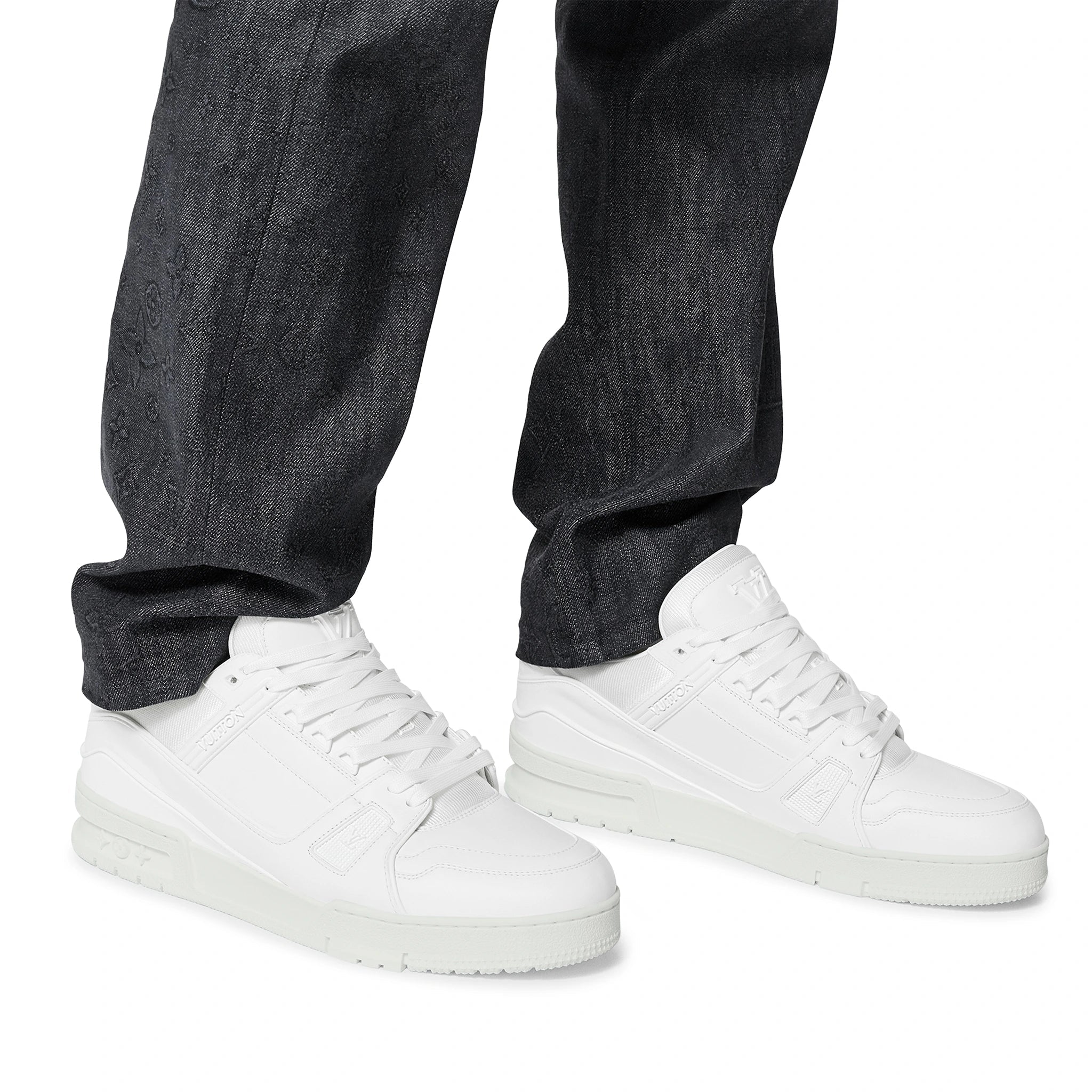 Louis Vuitton White LV Sneaker