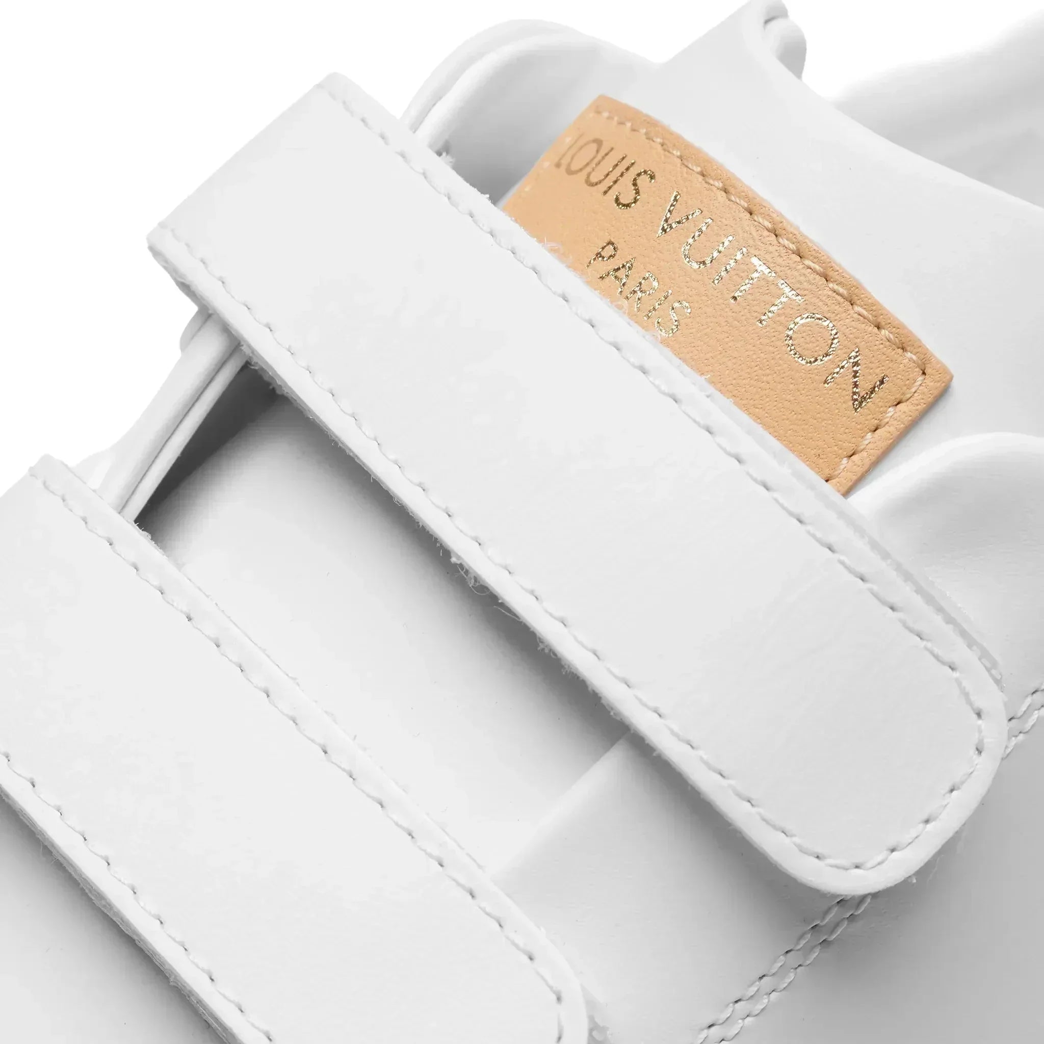 Louis Vuitton Time Out Strap White Leather Sneaker