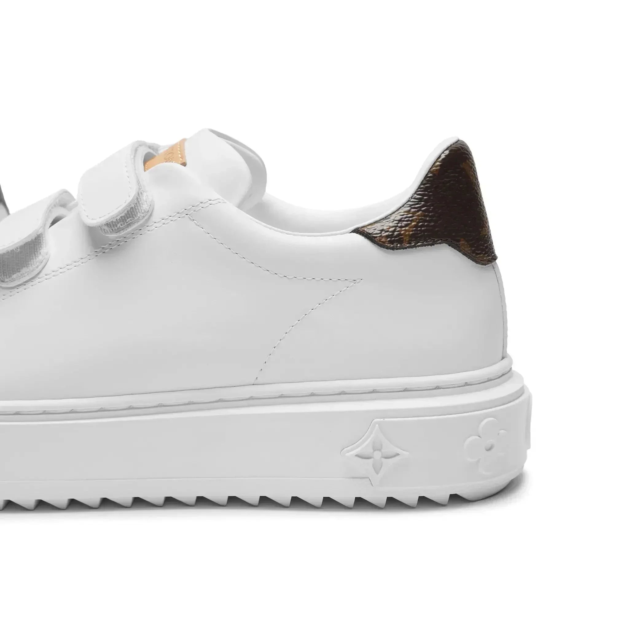 Louis Vuitton Time Out Strap White Leather Sneaker