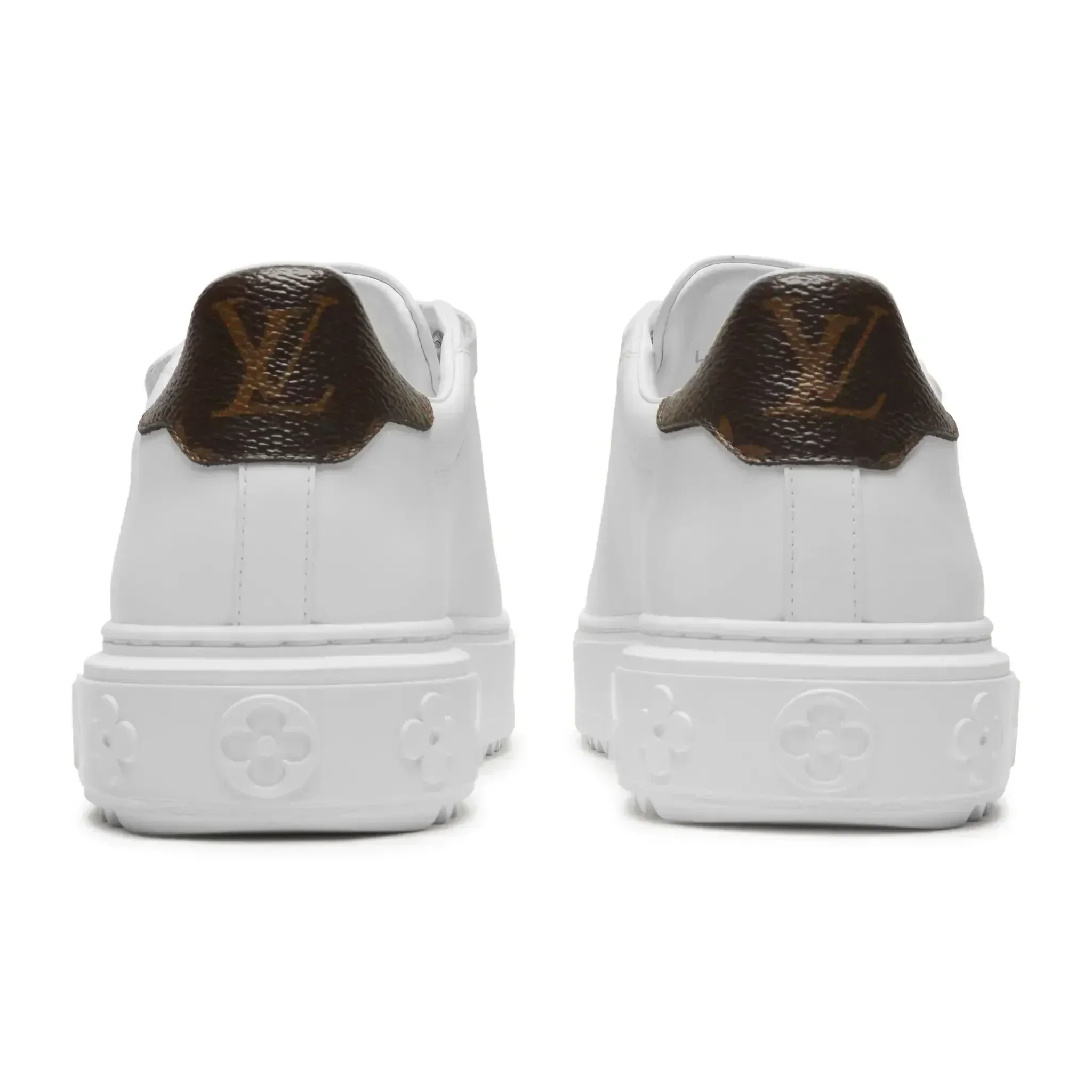 Louis Vuitton Time Out Strap White Leather Sneaker