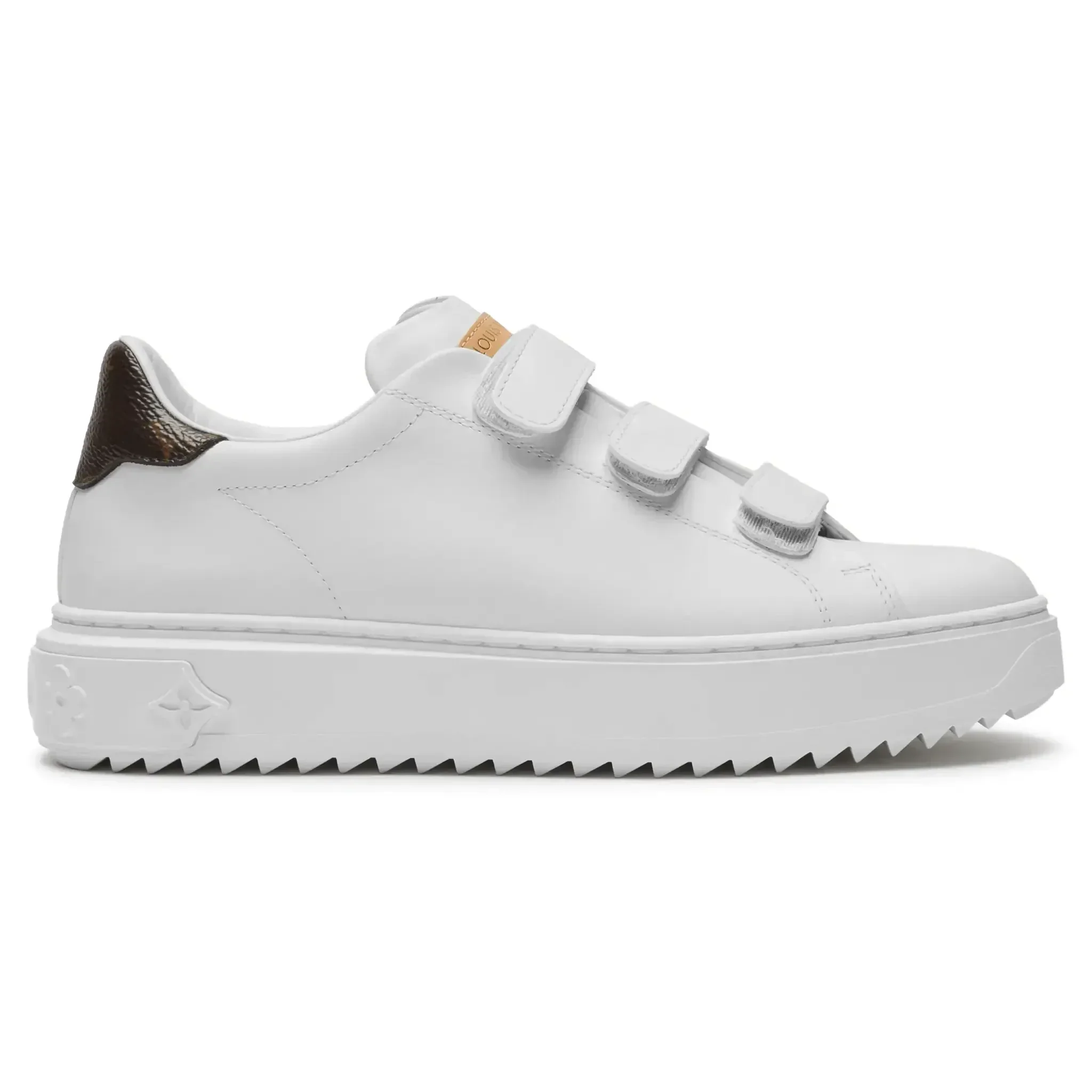 Louis Vuitton Time Out Strap White Leather Sneaker