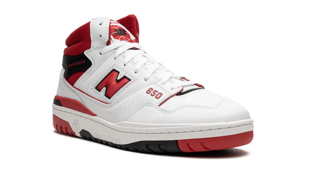 New Balance 650 White Red