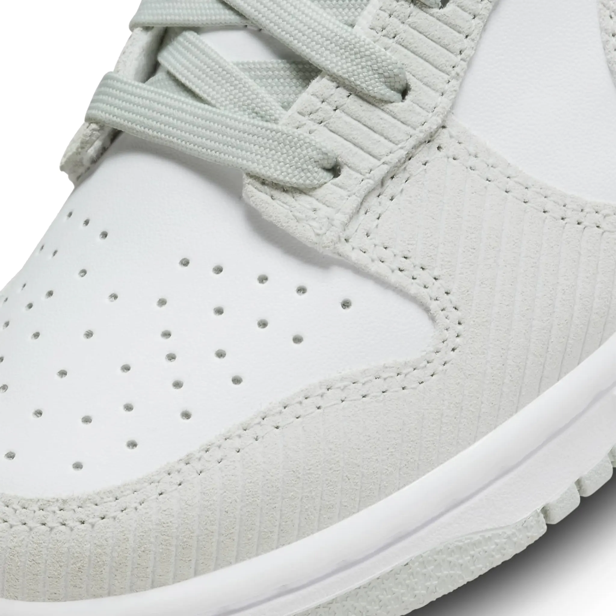 Nike Dunk Low Light Silver Corduroy