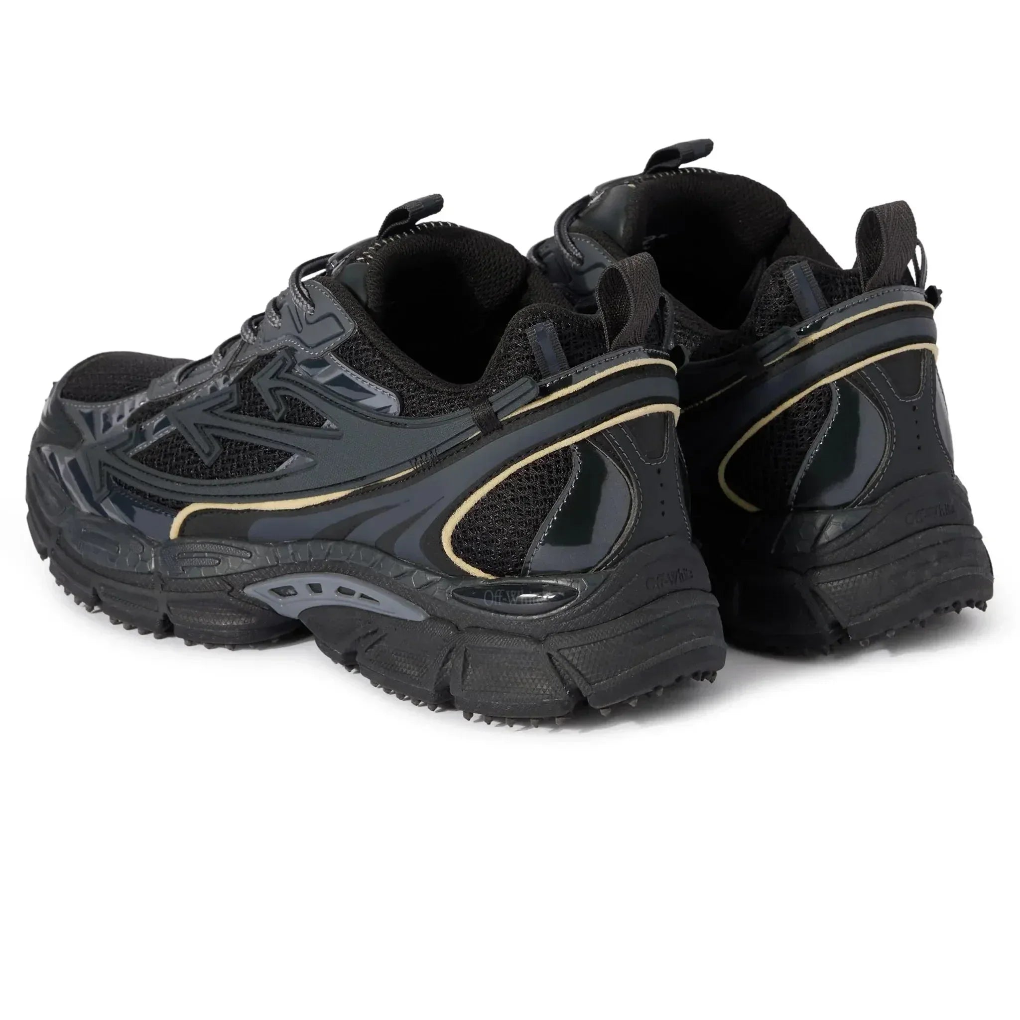 Off White Be Right Back Black Sneaker