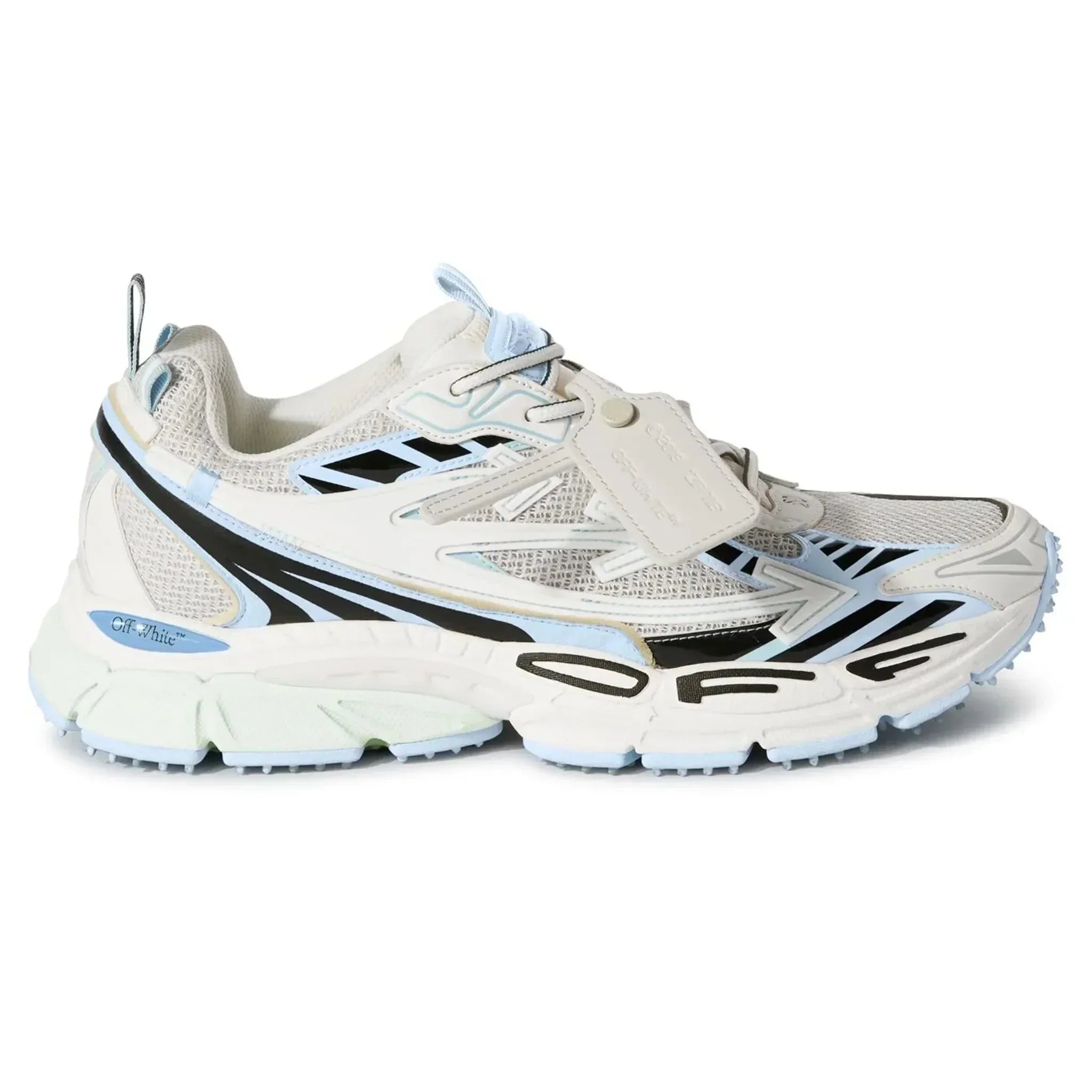 Off White Be Right Back White Light Blue Sneaker