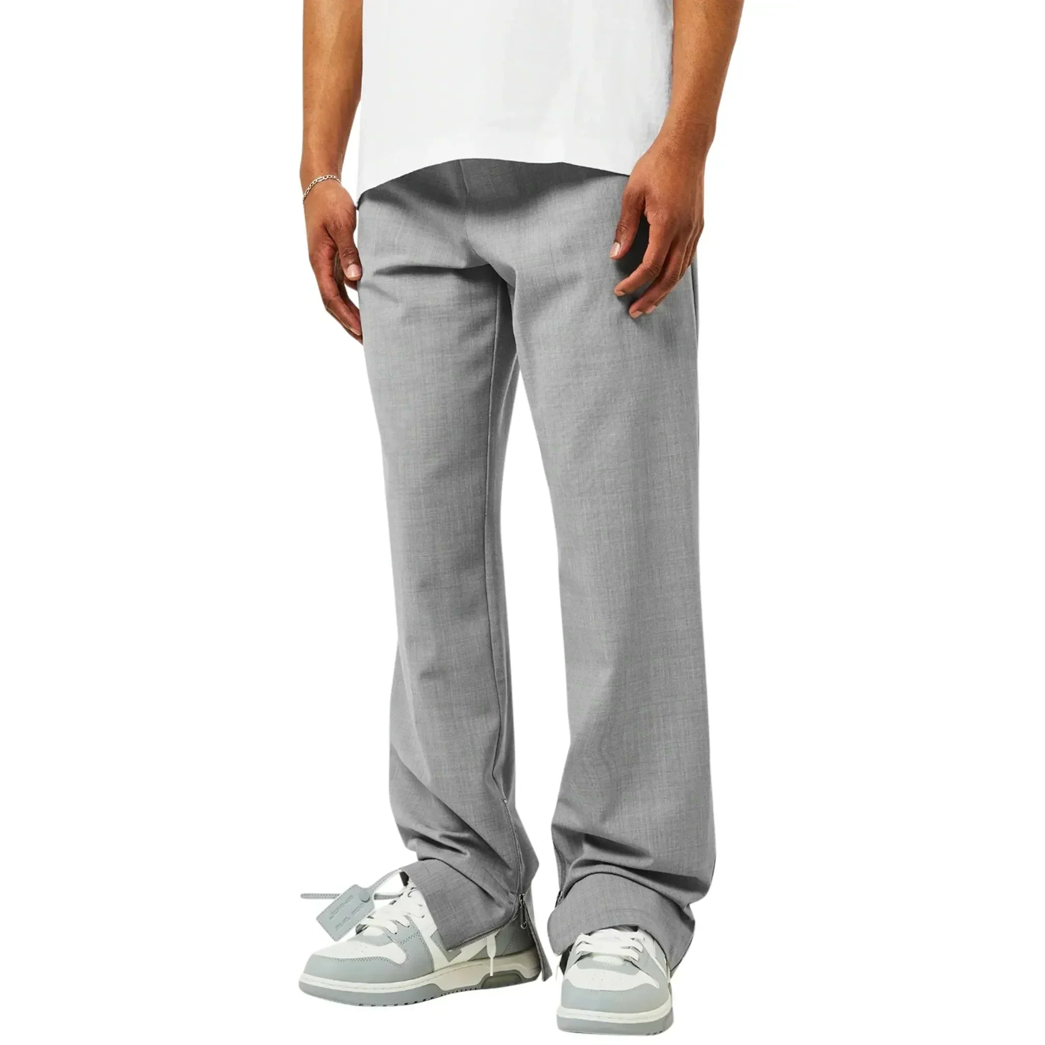 Off White Out Of Office Grey White Sneakers