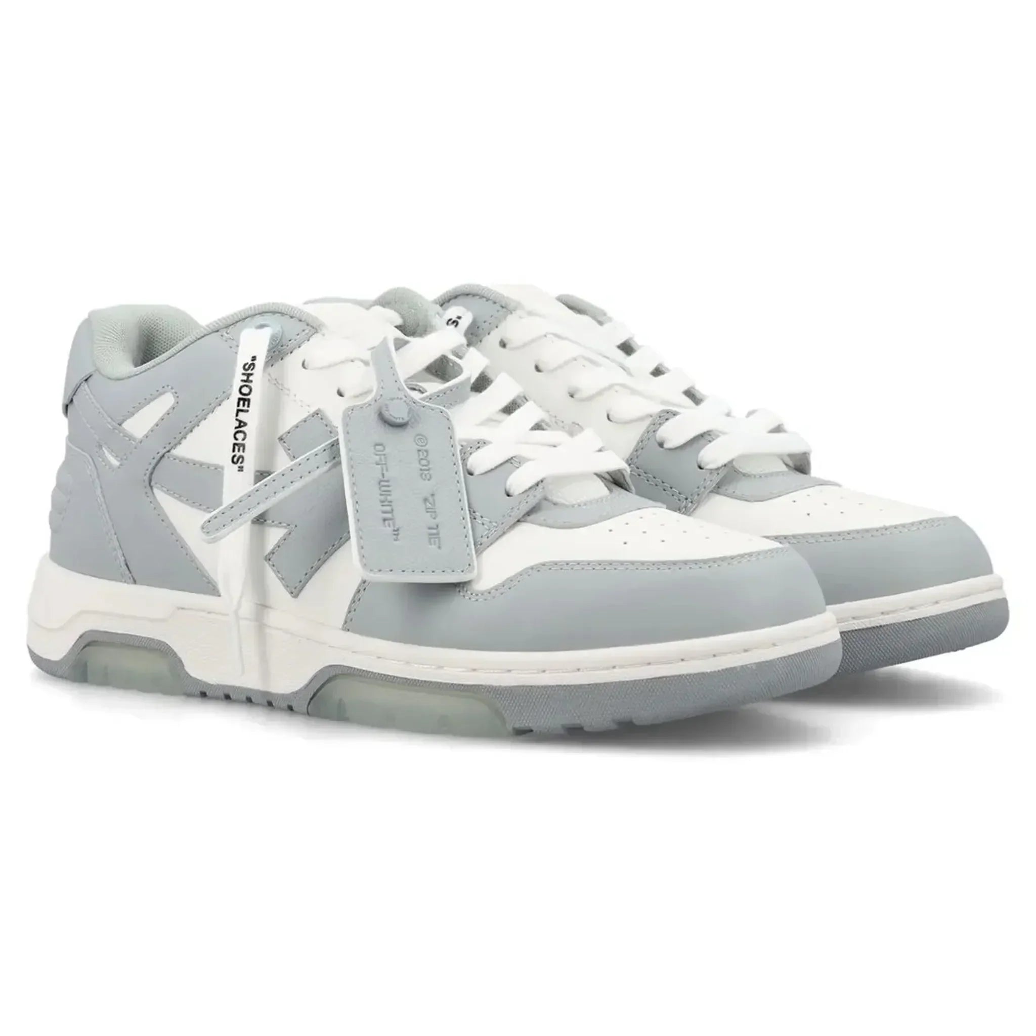 Off White Out Of Office Grey White Sneakers