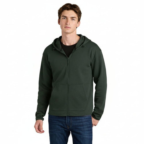 Double-Knit Full-Zip Hoodie