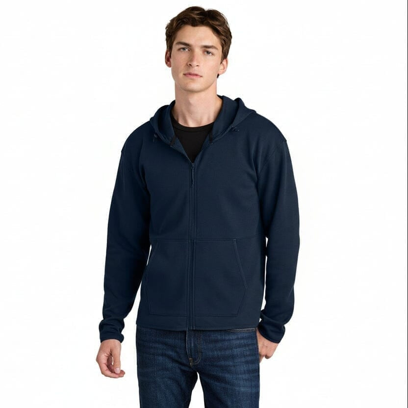 Double-Knit Full-Zip Hoodie